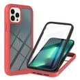 thumbnail image 1 of SaniMore Case for iPhone 15 Pro Max 6.7" 2023 Release, Rugged PC Backplane Soft Silicone Bumper Shockproof Drop Resistant Built-in Screen Protector Wireless Charging Slim & Light Cover, Red, 1 of 6