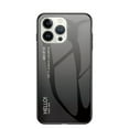 thumbnail image 1 of SaniMore Case for iPhone 15 Pro Max 6.7" 2023, Rugged PC Back Shock Absorbing Ultra-Thin Gradient Glass Anti-Fall Protective Shell for iPhone 15 Pro Max, Gray, 1 of 11