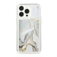 thumbnail image 1 of SaniMore Case for iPhone 15 Pro, Shockproof Ant-fall TPU Backplane Marble Stylish Pattern for Girls Women No-Yellowing Slim Lightweight for iPhone 15 Pro, White, 1 of 11