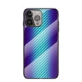 thumbnail image 1 of SaniMore Cover Compatible with iPhone 14 Pro 6.1" 2022, Rugged Carbon Fiber Glass Backplane Shockproof TPU Bumper Luxury Eye-catching Anti-drop Heavy Duty Protective Case For iPhone 14 Pro, Blue, 1 of 10