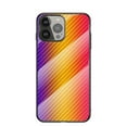 thumbnail image 1 of SaniMore Cover Compatible with iPhone 14 Pro 6.1" 2022, Rugged Carbon Fiber Glass Backplane Shockproof TPU Bumper Luxury Eye-catching Anti-drop Heavy Duty Protective Case For iPhone 14 Pro, Gold, 1 of 10