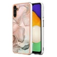 thumbnail image 1 of SaniMore Electroplated Marble Case for Samsung Galaxy A14 5G, Shockproof Protection Cover Support Magnetic Wireless Charging Soft TPU Bumper Transparent Ultra-Slim for Samsung A14 5G, Gold, 1 of 8