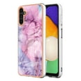 thumbnail image 1 of SaniMore Electroplated Marble Case for Samsung Galaxy A25, Shockproof Protection Cover Support Magnetic Wireless Charging Soft TPU Bumper Transparent Ultra-Slim for Samsung A25, Pink, 1 of 6