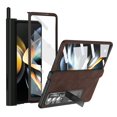 thumbnail image 1 of SaniMore for Galaxy Z Fold 4 5G Case, [Full Cover Dual-Hinge Protection] Shockproof Protective Phone Case with Screen Protector & Magnetic Kickstand for Samsung Z Fold 4, Coffee, 1 of 8