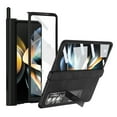 thumbnail image 1 of SaniMore for Galaxy Z Fold 4 5G Case, [Full Cover Dual-Hinge Protection] Shockproof Protective Phone Case with Screen Protector & Magnetic Kickstand for Samsung Z Fold 4, Black, 1 of 8