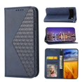 thumbnail image 1 of SaniMore for Google Pixel 6 Pro 6.7" PU Leather Case RFID Blocking, Magnetic Closure Flip Wallet Cover with Wrist Strap Card Slot & Multi-Angle Kickstand All-Inclusive Protective Shell, Blue, 1 of 10