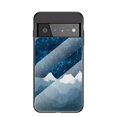 thumbnail image 1 of SaniMore for Google Pixel 6A 6.1 2022 Case, Toughened Glass & TPU Bumpers Anti-Fall Strong Lightweight Starry Sky Glass Full Body Protective Cover for Google Pixel 6A, Blue, 1 of 8