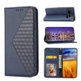 thumbnail image 1 of SaniMore for Google Pixel 7 Pro 6.7" PU Leather Case RFID Blocking, Magnetic Closure Flip Wallet Cover with Wrist Strap Card Slot & Multi-Angle Kickstand All-Inclusive Protective Shell, Blue, 1 of 10