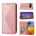 thumbnail image 1 of SaniMore for Google Pixel 7 Pro 6.7" PU Leather Case RFID Blocking, Magnetic Closure Flip Wallet Cover with Wrist Strap Card Slot & Multi-Angle Kickstand All-Inclusive Protective Shell, Rosegold, 1 of 10