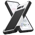 thumbnail image 1 of SaniMore for Google Pixel 7 Pro Case Rubber, Heavy Duty Body Shockproof Bumper Cover Military Grade Anti-Scratch & Anti-Fingerprint Outdoor Rugged Case for Google Pixel 7 Pro 6.7" 2022, White, 1 of 9