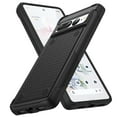 thumbnail image 1 of SaniMore for Google Pixel 7 Pro Case Rubber, Heavy Duty Body Shockproof Bumper Cover Military Grade Anti-Scratch & Anti-Fingerprint Outdoor Rugged Case for Google Pixel 7 Pro 6.7" 2022, Black, 1 of 9