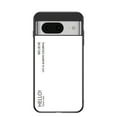 thumbnail image 1 of SaniMore for Google Pixel 8 Case 6.1-inch 2023, 3-Layer Shock Absorbing Rugged PC Back & TPU Bumper Slim Gradient Glass Anti-Fall Drop-Protection Shell Designed for Google Pixel 8, White, 1 of 8