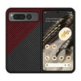 thumbnail image 1 of SaniMore for Google Pixel Fold 7.6" 2023 Case, Slim Case Carbon Fiber Support Wireless Charging Shockproof Anti-drop Lens All-inclusive Heavy Duty Protective Anti-fingerprint Magnetic Case, Blackred, 1 of 6