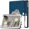 thumbnail image 1 of SaniMore for Google Pixel Tablet Case, Auto Sleep/Wake Rugged PC Tri-Fold Kickstand [Support iPad 1st/3rd Pencil Charging]  Shockproof Protective Case for Women Men, Cat, 1 of 10