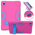 thumbnail image 1 of SaniMore Hybird Case for Samsung Galaxy Tab A8 Case 10.5" 2022 SM-X200/X205, Rugged Heavy Duty Protective Case Hidden Kickstand Dual Angle Stand Shockproof Anti-drop Case, Rose+Blue, 1 of 7