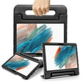 thumbnail image 1 of SaniMore Kids Case for Samsung Galaxy Tab A8 10.5 inch 2022 (SM-X200/X205/X207), Galaxy Tab A8 Case for Kids, Lightweight Shockproof Convertible Handle Stand Cover for Galaxy Tab A8 10.5” 2022, Black, 1 of 9