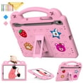 thumbnail image 1 of SaniMore Kids Case for Samsung Galaxy Tab S9/S8/S7 11.0 inch, EVA Shockproof Rotate Handle Folding Stand Cute Bear Cover for Boys Girls for Galaxy Tab S9 11" 2023 SM-X710/X716B/X718U (Pink), 1 of 8