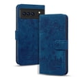 thumbnail image 1 of SaniMore Magnetic Wallet Case for Google Pixel 8 Pro [RFID Blocking] Card Holder, Cartoon Embossing PU Leather Kickstand & Wrist Strap Shockproof Shell for Google Pixel 8 Pro Girls Women, Blue, 1 of 6