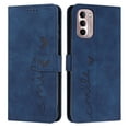 thumbnail image 1 of SaniMore for Motorola Moto G Stylus 5G 2022 Case with RFID Blocking Cash & Card Slots, Scratch Proof Wallet Soft TPU + PU Leather Cover with Kickstand + Hand Strap Shockproof Protective Shell,, Blue, 1 of 8