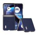 thumbnail image 1 of SaniMore for Motorola Razr 40 Ultra (6.9" 2023) Case, Weai-resistant Durable PU Leather Skin Shockproof Drop Resistant Anti-scratch PC Backplane Slim Lightweight Cover, Darkblue, 1 of 6