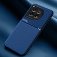 thumbnail image 1 of SaniMore for Oneplus 12 Case, Carbon Fibre Magnetic Cover Built-in Car Mount Shock Absorption TPU Rubber Shockproof Anti-fall Slim Luxury Hybrid Shell for Oneplus 12 5G, Blue, 1 of 9