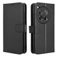 thumbnail image 1 of SaniMore for Oneplus 12R PU Leather Case, Magnetic Closure Flip Wallet Cover with Wrist Strap Card Slot & Adjustable Kickstand All-Inclusive Protective Wallet Shell, Black, 1 of 9