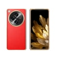 thumbnail image 1 of SaniMore for Oneplus Open (2023) Case, Wear-resistant PU Leather Skin Lychee Pattern, Plating Bumper Slim Lightweight Shockproof Cover [Rugged PC Backplane] for Oneplus Open, Red, 1 of 11
