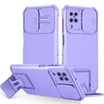 thumbnail image 1 of SaniMore for Samsung Galaxy A12 5G Case 2020 with Slide Camera Cover Built-in Kickstand Dual Layer Hybrid Shockproof Case for Galaxy A12 5G 6.5", Purple, 1 of 12
