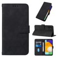 thumbnail image 1 of SaniMore for Samsung Galaxy A13 5G 6.5" Case Wireless Charging Support, Magnetic Flip Wallet Card Holder PU Leather Cover Built-in Kickstand & Wrist Strap Full Body Protective Shell, Black, 1 of 8