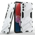thumbnail image 1 of SaniMore for Samsung Galaxy A14 5G 6.6" 2023 Armor Protective Cover Rugged PC Backplane with Hidden Kickstand Anti-fall Drop Resisitant Shockproof [Light & Thin] Hybird Case For Galaxy A14 5G, Silver, 1 of 13