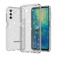 thumbnail image 1 of SaniMore for Samsung Galaxy A14 5G 6.6" Case, Rugged PC Lightweight Crystal Clear Glitter [Never-Yellowing] Full Body Protective Cover for Samsung A14 5G Women Ladies Girls, White, 1 of 8