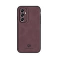 thumbnail image 1 of SaniMore for Samsung Galaxy A15 (2023) Case, PU Leather Skin Shockproof TPU Soft Wear-resistant Magnetic Car Mount Anti-scratch Anti-Drop Slim Cover for Galaxy A15, Winered, 1 of 9