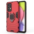 thumbnail image 1 of SaniMore for Samsung Galaxy A33 5G 6.5" 2022 Case, Heavy Duty Protective Shockproof TPU Bumper Rugged PC Backplane 360° Rotating Kickstand/Holder Thin Lightweight Magnetic Car Mount Case, Red, 1 of 8