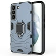 thumbnail image 1 of SaniMore for Samsung Galaxy A34 5G 6.6" 2023 Case, Heavy Duty Protective Shockproof TPU Bumper Rugged PC 360° Rotating Kickstand/Holder Thin Lightweight Magnetic Car Mount Anti-fall Cover, Blue, 1 of 4