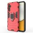 thumbnail image 1 of SaniMore for Samsung Galaxy A34 5G Case, Anti-Fall Shock Absorption Rugged PC Backplane Cover with Metal Folding Ring Bracket Military Grade Shockproof Protective Shell for Samsung A34 5G, Red, 1 of 8