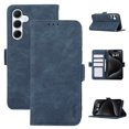 thumbnail image 1 of SaniMore for Samsung Galaxy A35 Case, Kickstand PU Leather Magnetic Protective Flip Cover with [RFID Blocking] [3 Card Slots] [TPU Interior Case] Compatible with Samsung Galaxy A35, Blue, 1 of 6