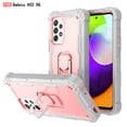 thumbnail image 1 of SaniMore for Samsung Galaxy A52 5G 6.5" 2021 Case with Hidden Bracket Rugged Heavy Duty Protective [Hard PC Back + Silicone Bumper] Shokcproof Anti-drop Tri-layer Hybird Shell, Gray/Rosegold, 1 of 7