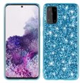 thumbnail image 1 of SaniMore for Samsung Galaxy A52 5G 6.5" Glitter Case, Flexible TPU Anti-Fingerprint Ultra-Thin Lightweight Full Body Protective Case for Samsung A52 5G Women Ladies Girls, Blue, 1 of 7