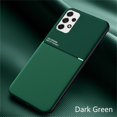 thumbnail image 1 of SaniMore for Samsung Galaxy A52 5G Case (6.5 inch 2021), PU Leather Magnetic Case Built-in Car Mount Shock Absorption TPU Rubber Luxury Hybrid Cover for Samsung Galaxy A52 5G, Green, 1 of 8