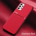 thumbnail image 1 of SaniMore for Samsung Galaxy A53 5G Case (6.5 inch 2022), PU Leather Magnetic Case Built-in Car Mount Shock Absorption TPU Rubber Luxury Hybrid Cover for Samsung Galaxy A53 5G, Red, 1 of 8