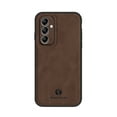 thumbnail image 1 of SaniMore for Samsung Galaxy A54 5G (6.4" 2023) Case, PU Leather Skin Shockproof TPU Soft Wear-resistant Magnetic Car Mount Anti-scratch Anti-Drop Slim Cover for Samsung Galaxy A54 5G, Brown, 1 of 9