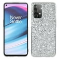 thumbnail image 1 of SaniMore for Samsung Galaxy A55 5G 6.5" Glitter Case, Flexible TPU Anti-Fingerprint Ultra-Thin Lightweight Full Body Protective Case for Samsung A55 5G Women Ladies Girls, Silver, 1 of 6