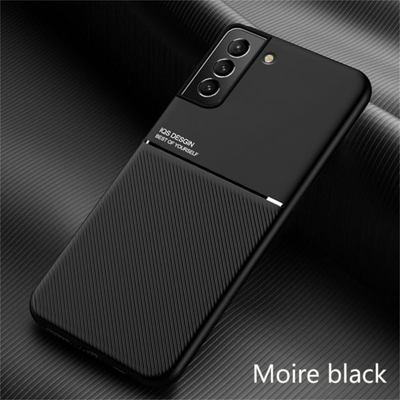 SaniMore for Samsung Galaxy S20 Case (6.2 inch 2020), Carbon Fibre Magnetic Case Built-in Car Mount Shock Absorption TPU Rubber Luxury Hybrid Cover for Samsung Galaxy S20 5G, Black