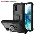 thumbnail image 1 of SaniMore for Samsung Galaxy S20 FE Case with Hidden Bracket Rugged Heavy Duty Protective [Hard PC Back + Silicone Bumper] Shokcproof Anti-drop Tri-layer Hybird Shell For Galaxy S20 FE, Black, 1 of 7
