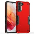 thumbnail image 1 of SaniMore for Samsung Galaxy S21 Plus Case, Dual Layer Protective Heavy Duty Shockproof Rugged Cover Military Protection Bumper Tough Cover for Galaxy S21 Plus 5G 6.7" 2021, Red, 1 of 6