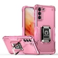 thumbnail image 1 of SaniMore for Samsung Galaxy S21 Plus Case, Galaxy S21+ Case with Kickstand Armor Magnetic Ring Rugged Protective Military Grade Shockproof Case for Galaxy S21 Plus 6.7" 2021, Pink, 1 of 10