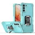 thumbnail image 1 of SaniMore for Samsung Galaxy S21 Plus Case, Galaxy S21+ Case with Kickstand Armor Magnetic Ring Rugged Protective Military Grade Shockproof Case for Galaxy S21 Plus 6.7" 2021, Mint, 1 of 10