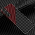 thumbnail image 1 of SaniMore for Samsung Galaxy S22 Plus 6.6" 2022 Case, Slim Carbon Fiber Support Wireless Charging Shockproof Anti-drop Lens All-inclusive Heavy Duty Protective Anti-fingerprint Magnetic Case, Blackred, 1 of 10