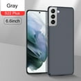 thumbnail image 1 of SaniMore for Samsung Galaxy S22 Plus 6.6" 2022 Csae, Ultra-thin Lightweight Case with Frosted Skin Rugged Wear-resistant PC Backplane Drop-proof Lens All-inlusive Case for Galaxy S22 Plus, Gray, 1 of 10