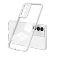 thumbnail image 1 of SaniMore for Samsung Galaxy S22 Plus Case Slim Transparent [Not Yellowing Technology], Rugged PC & TPU Bumpers Built-in Detachable Lens Protector Shockproof Protective Cover, White, 1 of 7